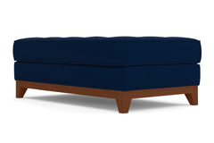 Monroe Drive Ottoman :: Leg Finish: Pecan / Size: 28x48