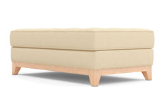 Monroe Drive Ottoman :: Leg Finish: Natural / Size: 28x48