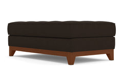 Monroe Drive Ottoman :: Leg Finish: Pecan / Size: 28x48