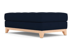Monroe Drive Ottoman :: Leg Finish: Natural / Size: 28x48