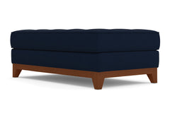 Monroe Drive Ottoman :: Leg Finish: Pecan / Size: 28x48
