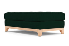 Monroe Drive Ottoman :: Leg Finish: Natural / Size: 28x48