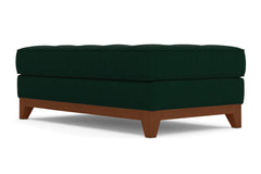 Monroe Drive Ottoman :: Leg Finish: Pecan / Size: 28x48