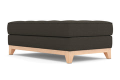 Monroe Drive Ottoman :: Leg Finish: Natural / Size: 28x48