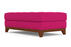 Monroe Drive Ottoman :: Leg Finish: Pecan / Size: 28x48