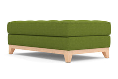 Monroe Drive Ottoman :: Leg Finish: Natural / Size: 28x48