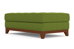 Monroe Drive Ottoman :: Leg Finish: Pecan / Size: 28x48