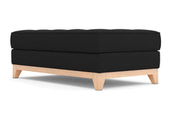 Monroe Drive Ottoman :: Leg Finish: Natural / Size: 28x48