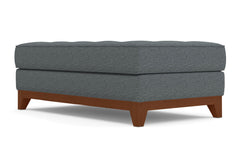 Monroe Drive Ottoman :: Leg Finish: Pecan / Size: 28x48