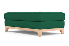 Monroe Drive Ottoman :: Leg Finish: Natural / Size: 28x48