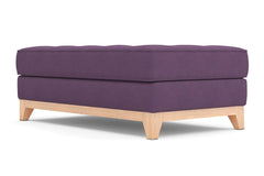 Monroe Drive Ottoman :: Leg Finish: Natural / Size: 28x48