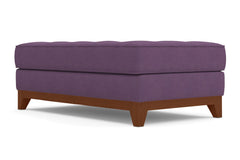 Monroe Drive Ottoman :: Leg Finish: Pecan / Size: 28x48