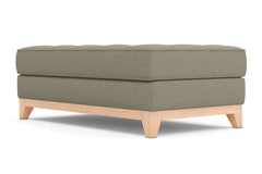 Monroe Drive Ottoman :: Leg Finish: Natural / Size: 28x48