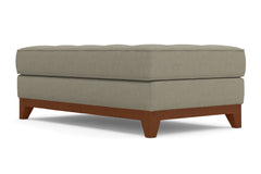 Monroe Drive Ottoman :: Leg Finish: Pecan / Size: 28x48
