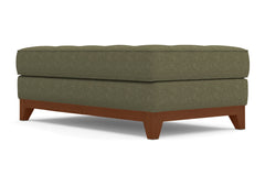 Monroe Drive Ottoman :: Leg Finish: Pecan / Size: 28x48