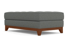 Monroe Drive Ottoman :: Leg Finish: Pecan / Size: 28x48