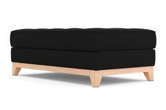 Monroe Drive Ottoman :: Leg Finish: Natural / Size: 28x48