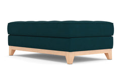 Monroe Drive Ottoman :: Leg Finish: Natural / Size: 28x48