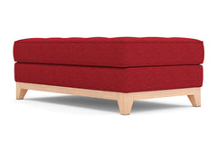 Monroe Drive Ottoman :: Leg Finish: Natural / Size: 28x48