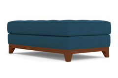 Monroe Drive Ottoman :: Leg Finish: Pecan / Size: 28x48