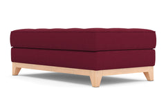 Monroe Drive Ottoman :: Leg Finish: Natural / Size: 28x48