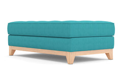 Monroe Drive Ottoman :: Leg Finish: Natural / Size: 28x48