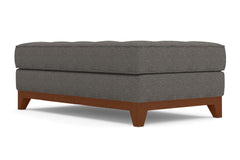 Monroe Drive Ottoman :: Leg Finish: Pecan / Size: 28x48