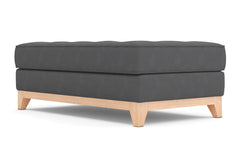 Monroe Drive Ottoman :: Leg Finish: Natural / Size: 28x48