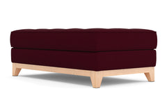 Monroe Drive Ottoman :: Leg Finish: Natural / Size: 28x48