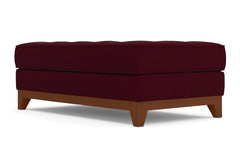 Monroe Drive Ottoman :: Leg Finish: Pecan / Size: 28x48