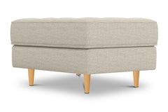 Monroe Ottoman :: Leg Finish: Natural / Size: 23x30