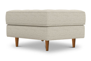 Monroe Ottoman :: Leg Finish: Pecan / Size: 23x30