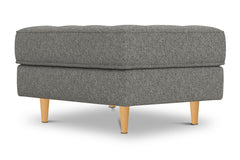 Monroe Ottoman :: Leg Finish: Natural / Size: 23x30
