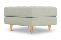 Monroe Ottoman :: Leg Finish: Natural / Size: 23x30