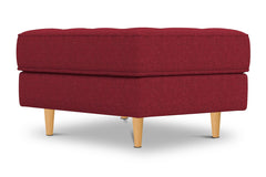 Monroe Ottoman :: Leg Finish: Natural / Size: 23x30
