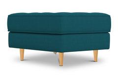 Monroe Ottoman :: Leg Finish: Natural / Size: 23x30