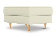 Monroe Ottoman :: Leg Finish: Natural / Size: 23x30