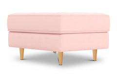 Monroe Ottoman :: Leg Finish: Natural / Size: 23x30