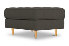 Monroe Ottoman :: Leg Finish: Natural / Size: 23x30