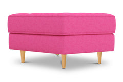 Monroe Ottoman :: Leg Finish: Natural / Size: 23x30