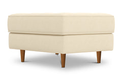 Monroe Ottoman :: Leg Finish: Pecan / Size: 23x30