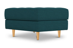 Monroe Ottoman :: Leg Finish: Natural / Size: 23x30