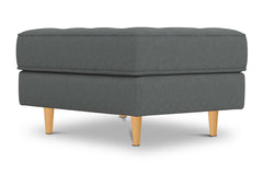 Monroe Ottoman :: Leg Finish: Natural / Size: 23x30