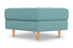 Monroe Ottoman :: Leg Finish: Natural / Size: 23x30