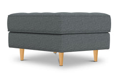 Monroe Ottoman :: Leg Finish: Natural / Size: 23x30