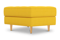 Monroe Ottoman :: Leg Finish: Natural / Size: 23x30