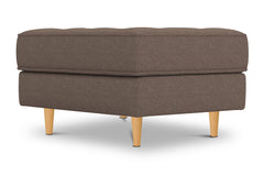 Monroe Ottoman :: Leg Finish: Natural / Size: 23x30