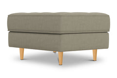 Monroe Ottoman :: Leg Finish: Natural / Size: 23x30