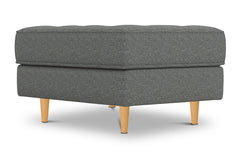 Monroe Ottoman :: Leg Finish: Natural / Size: 23x30