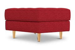 Monroe Ottoman :: Leg Finish: Natural / Size: 23x30